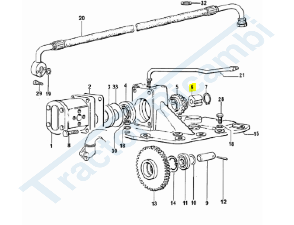 albero scanalato z.17              