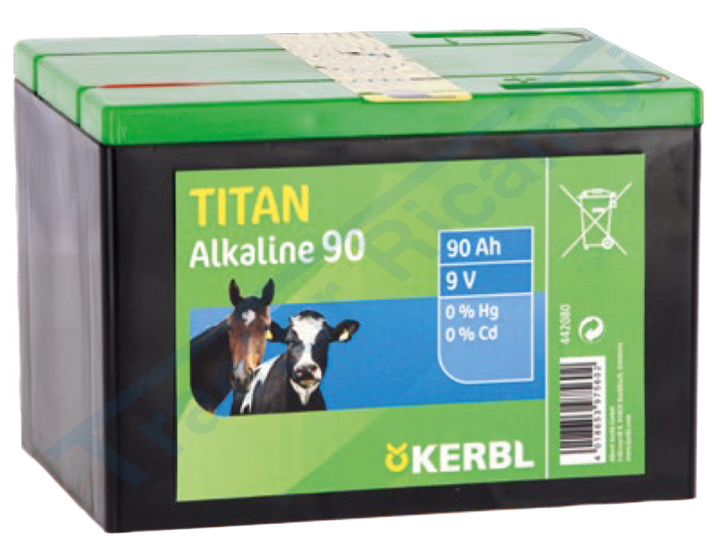 Dry Battery Alkaline TITAN 90