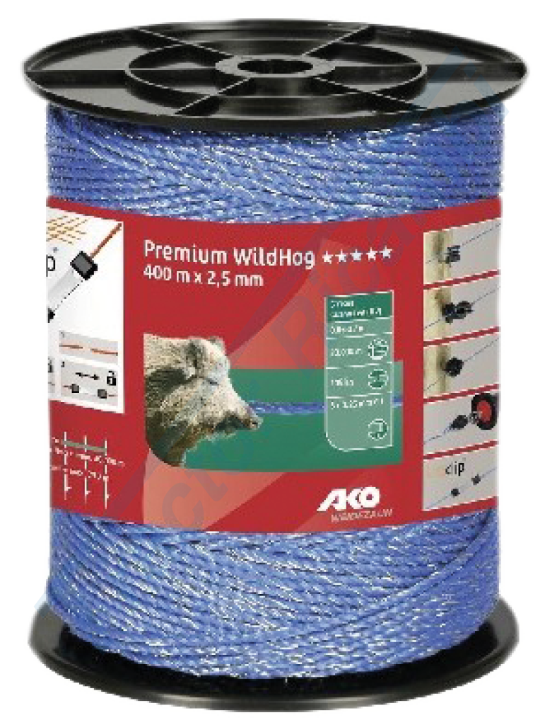 Deterring polywire blue PREMIUM WILDHOG 