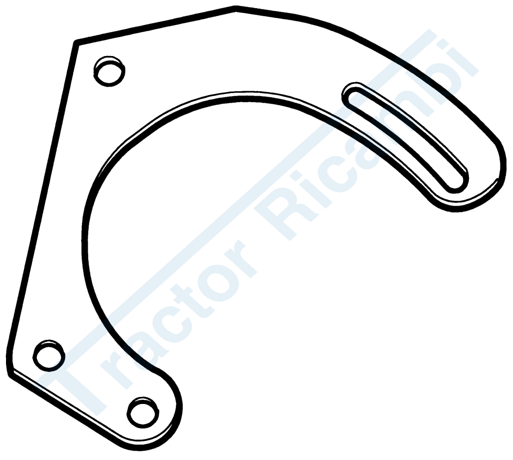 STAFFA STANDARD PER COMPRESSORE SANDEN A SALDARE