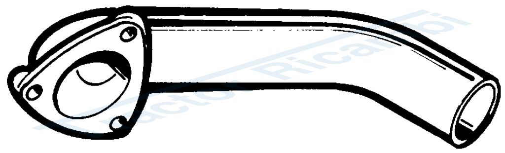 Manifold with extended elbow