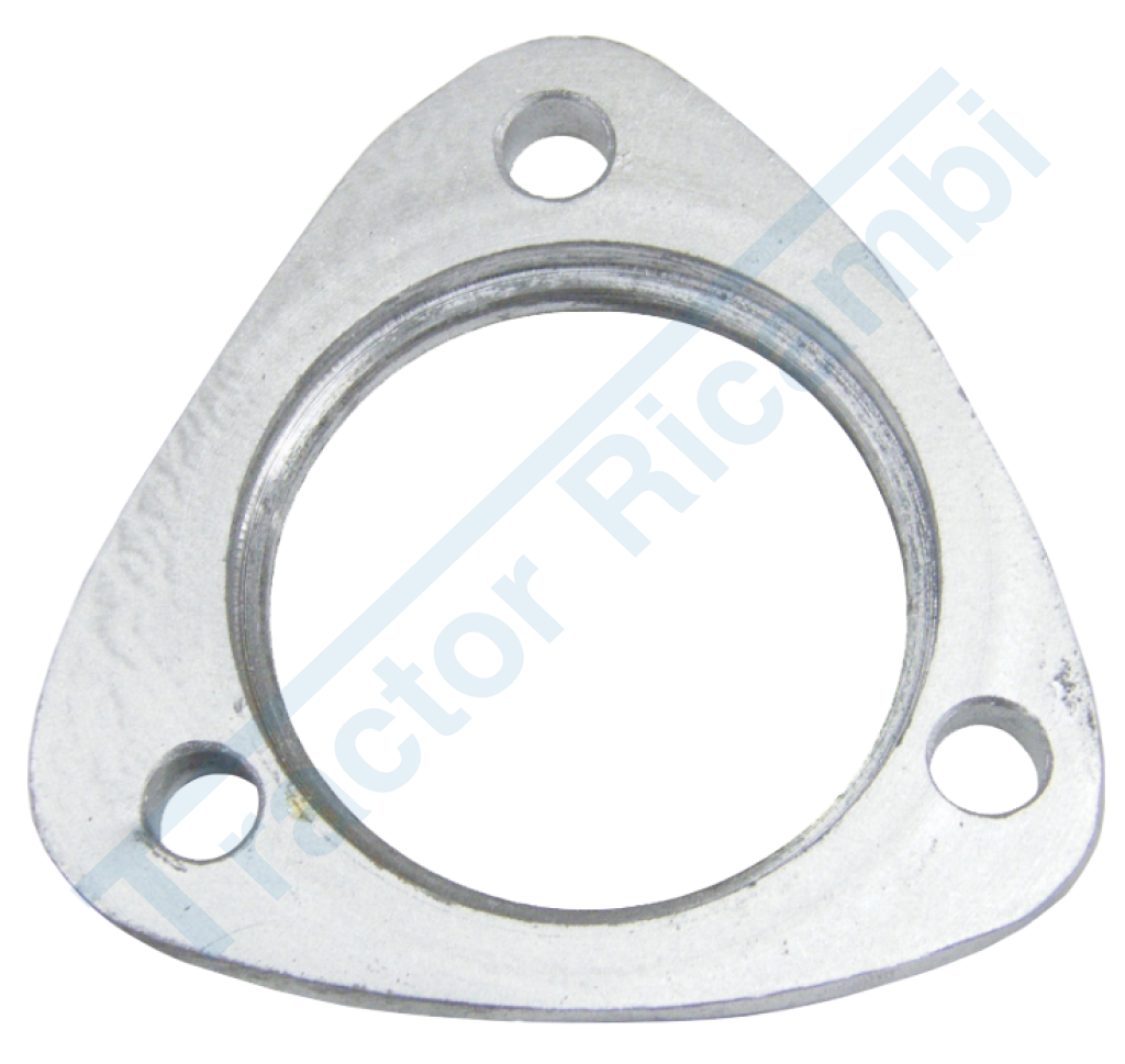 Flange for undercarriage pipe