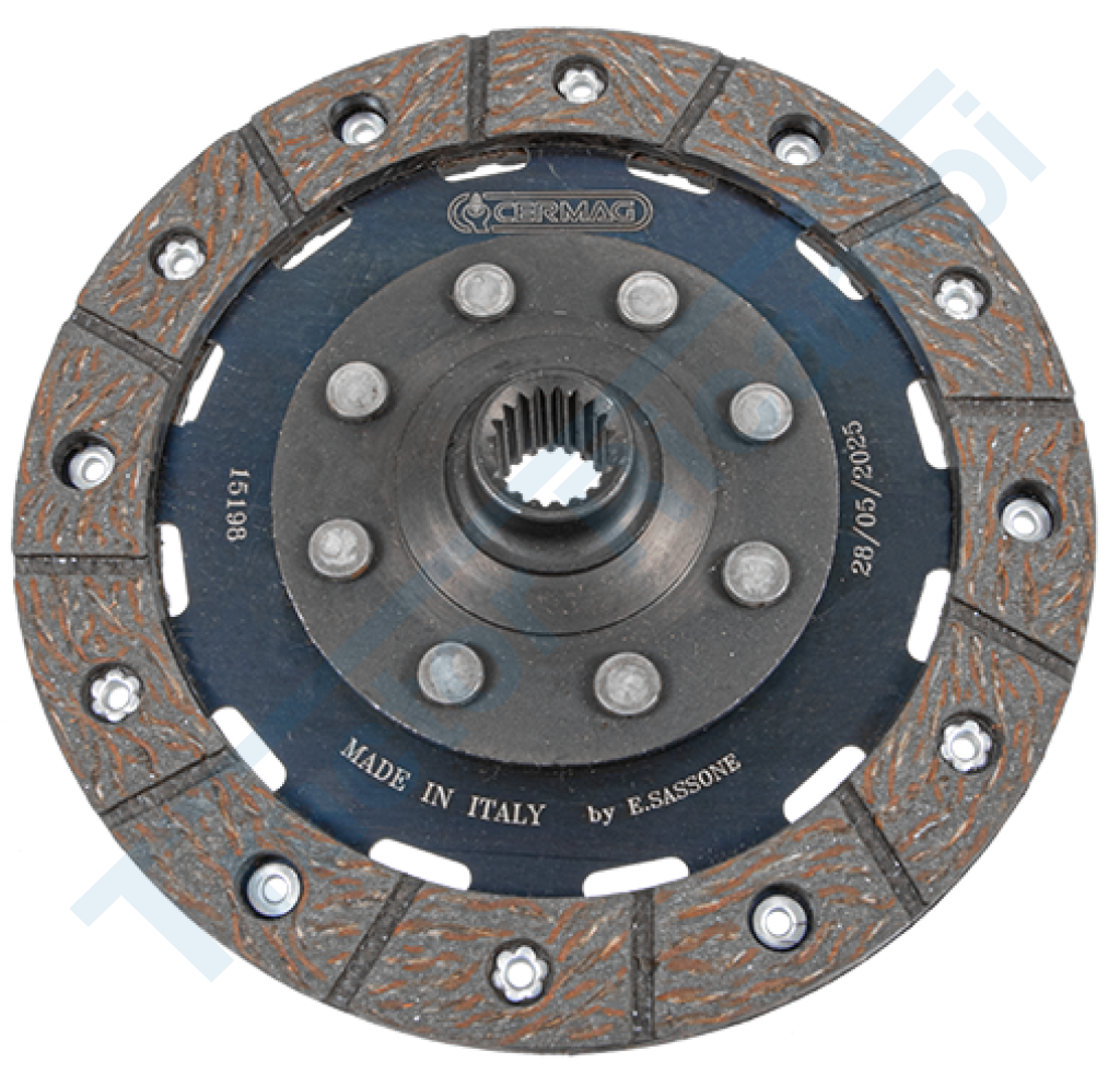 Rigid clutch plate