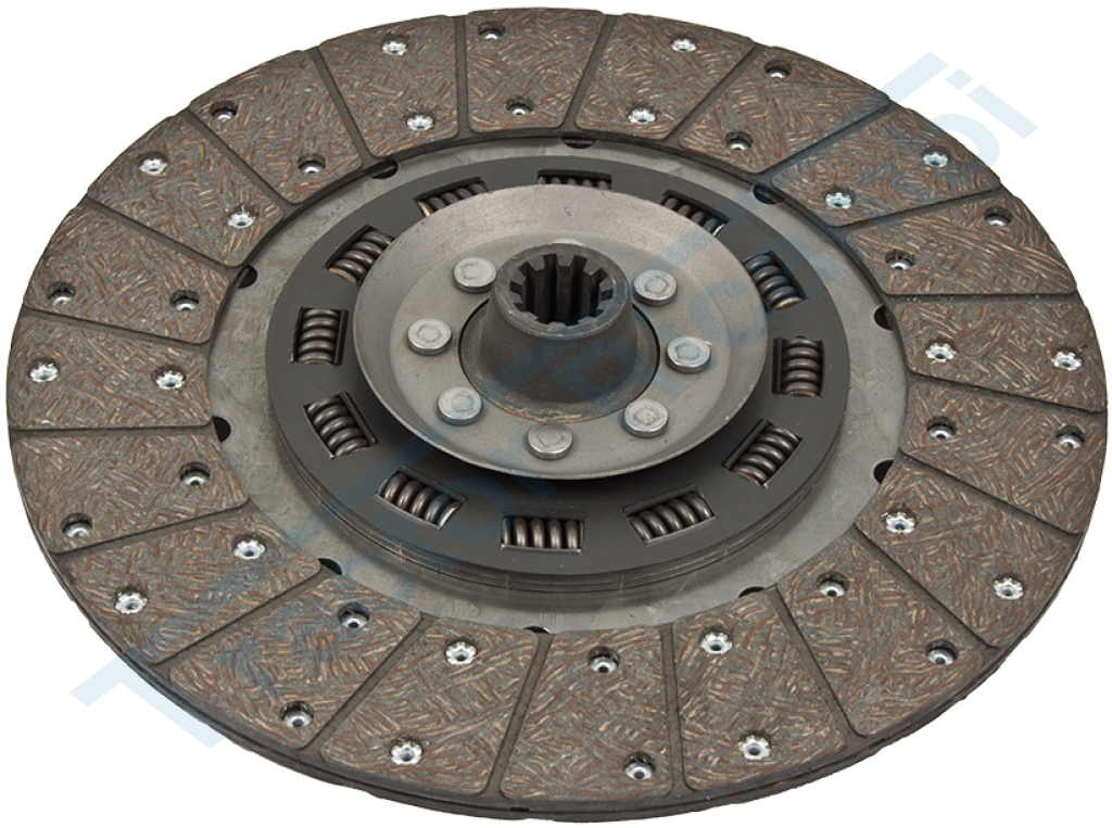 Central disc with shock springs