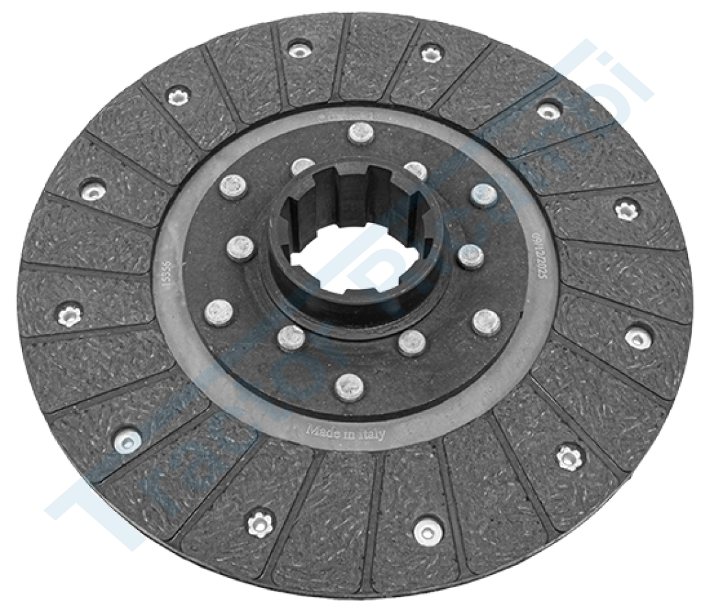 PTO clutch disc rigid