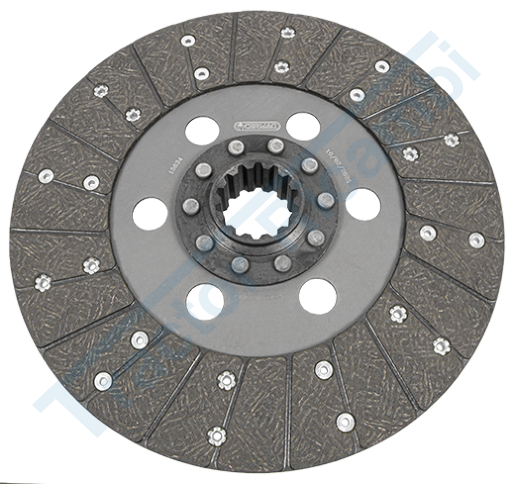 PTO clutch disc rigid