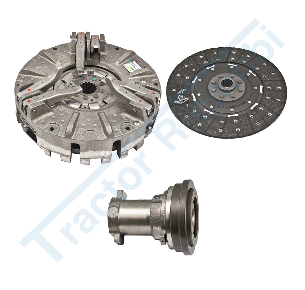 Mechanism with 6 levers complete with central cushioned cerametallic plate supplied with PTO plate and thrust bearing - Plate Ø310mm