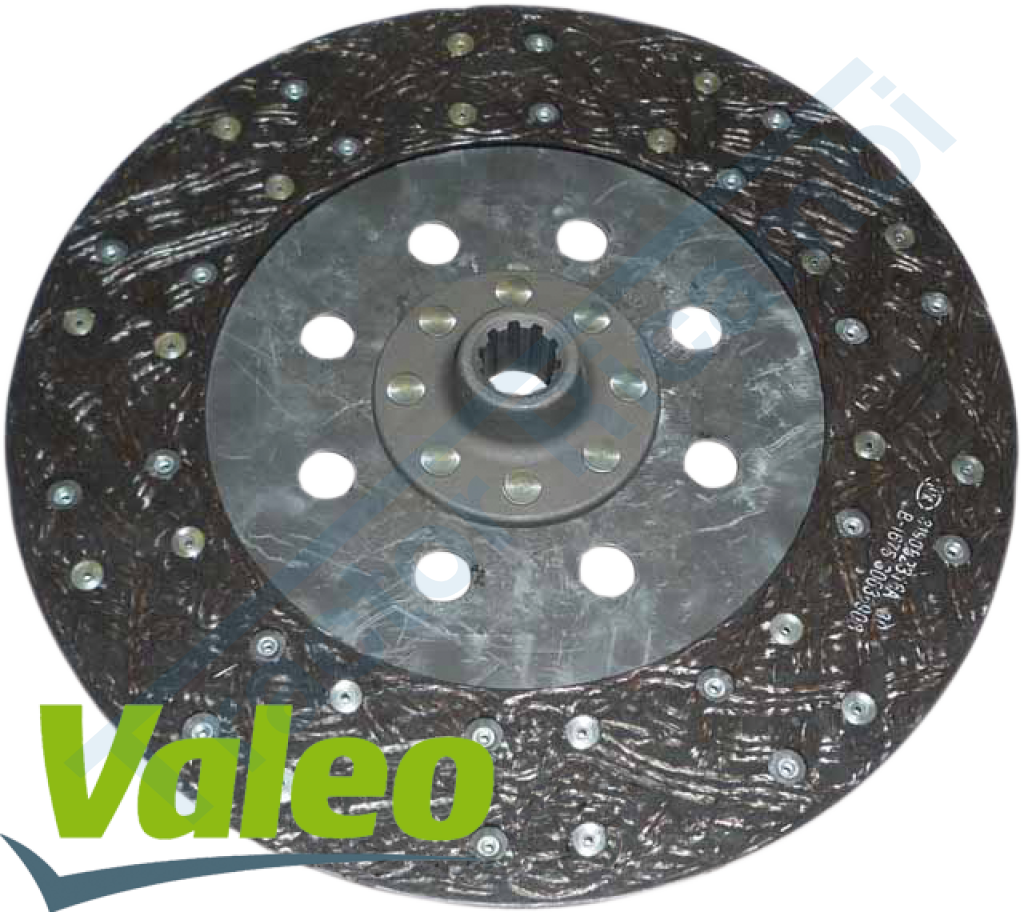 PTO clutch disc rigid