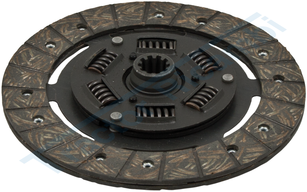 PTO clutch disc rigid