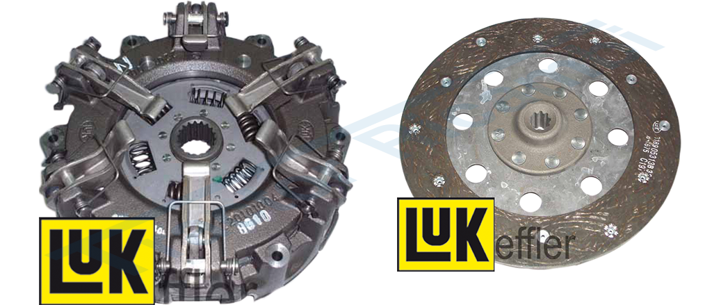 Clutch kit twin disc with PTO disc