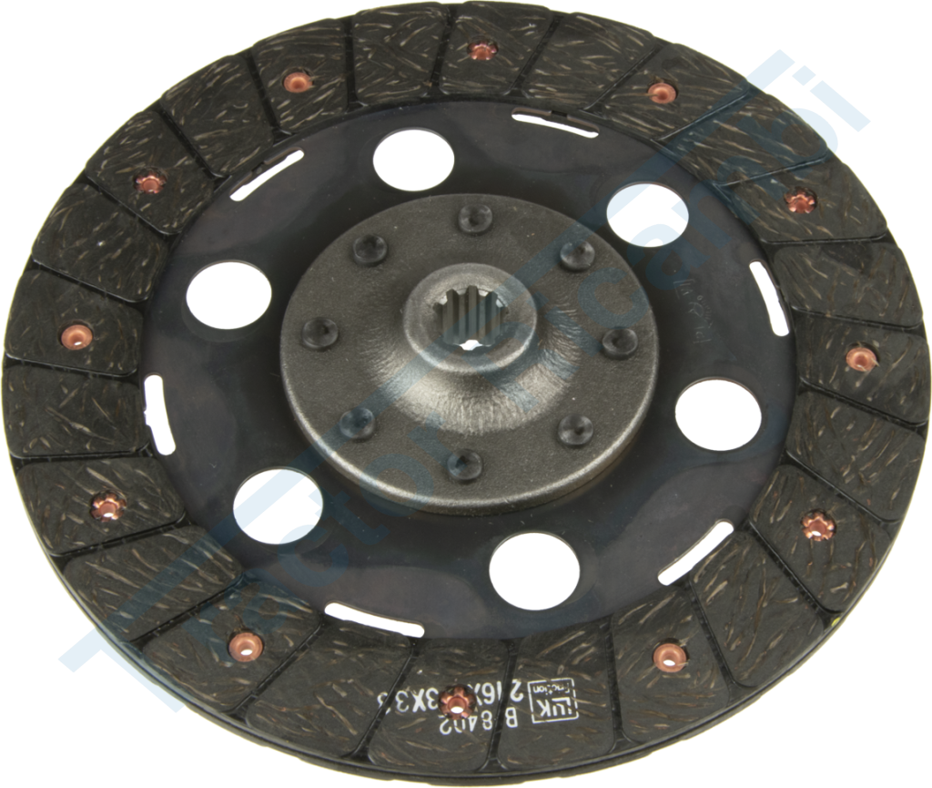 PTO clutch disc rigid
