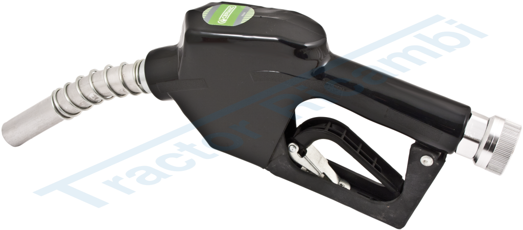 Pistola travaso carburante con blocco automatico per elettropompe