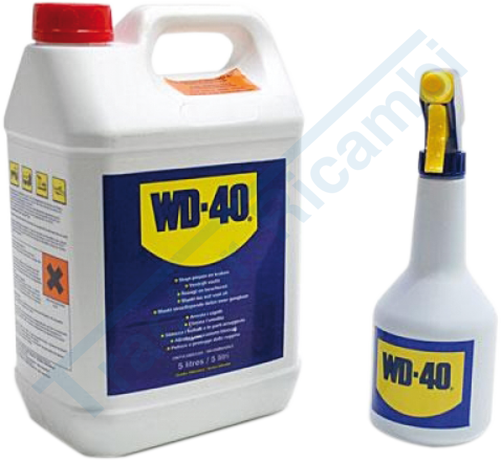 LUBRIFICANTE MULTIUSO WD 40 - FLACONE 5 LT