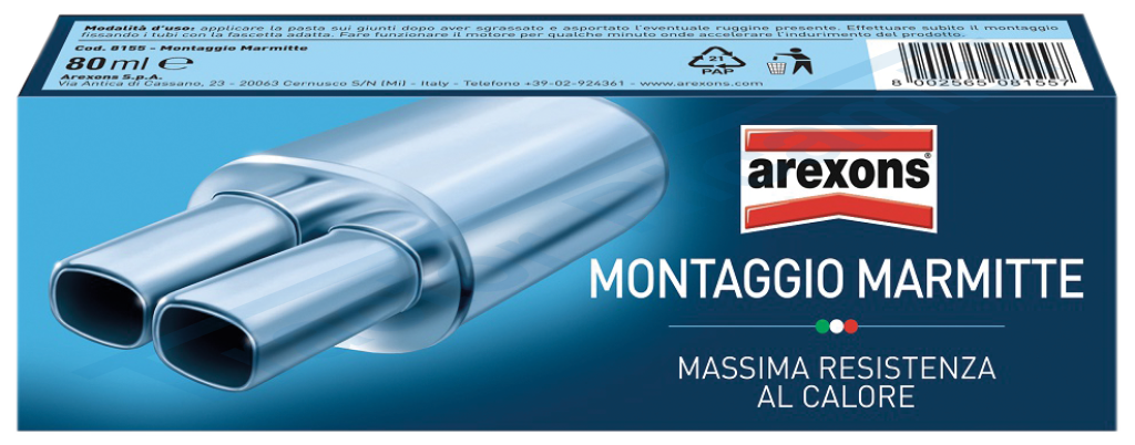 Montaggio marmitte - 80 ml