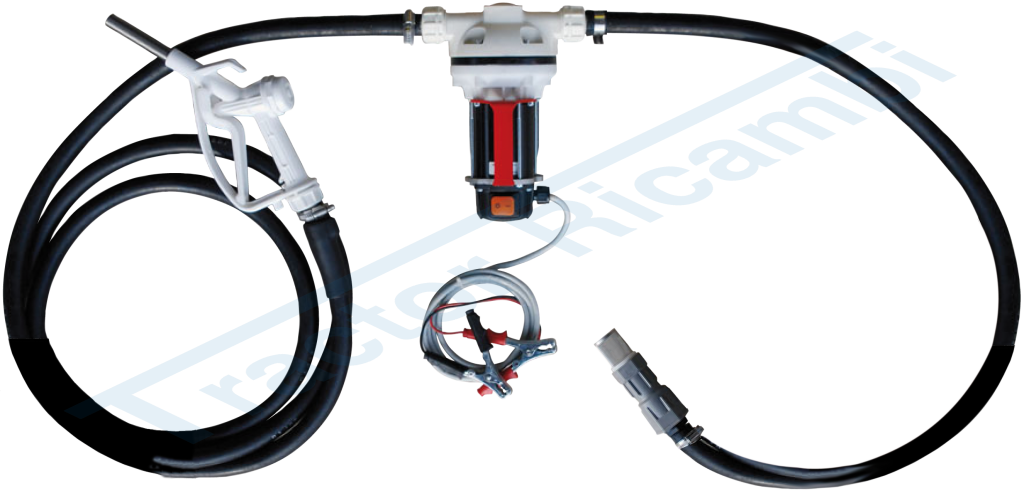 Kit gruppo portatile per travaso UREA con pompa a membrana e motore elettrico