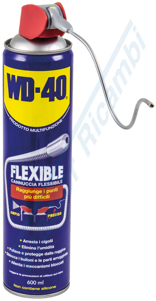 SPRAY MULTIUSO WD 40 - BOMBOLA 600 ML CON BECCUCCIO FLESSIBILE