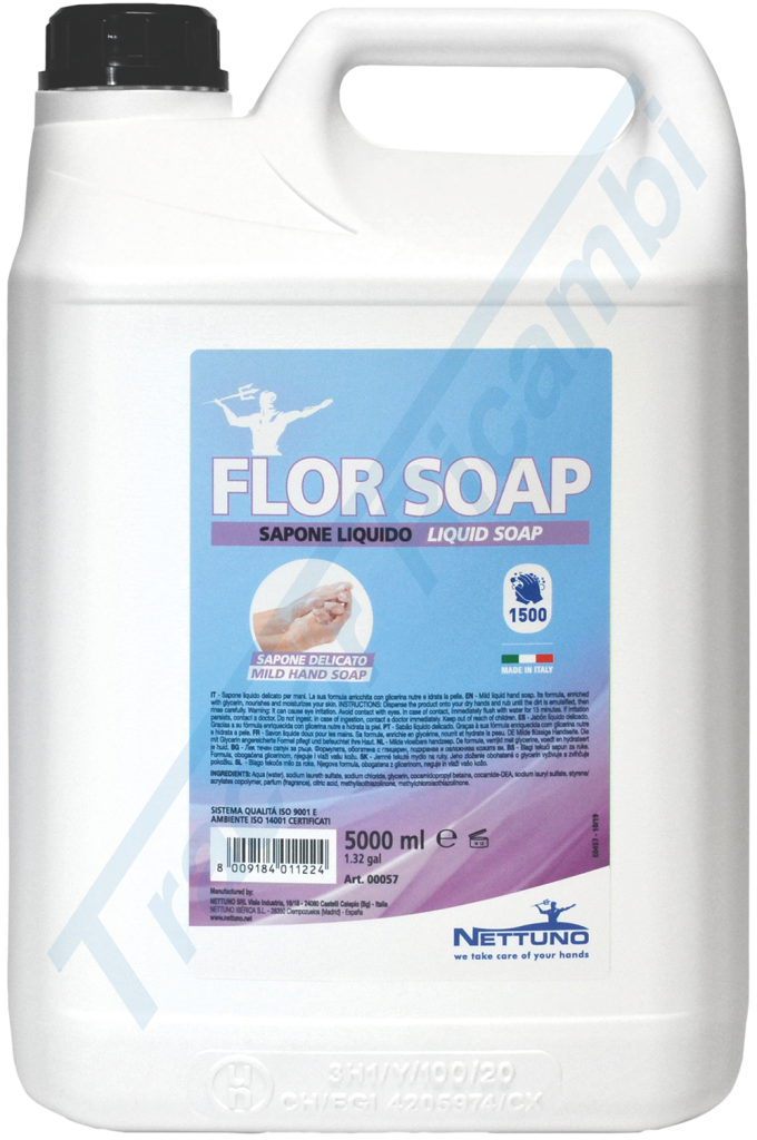 Light liquid soap