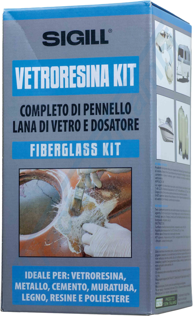 kit riparazione vetroresina        