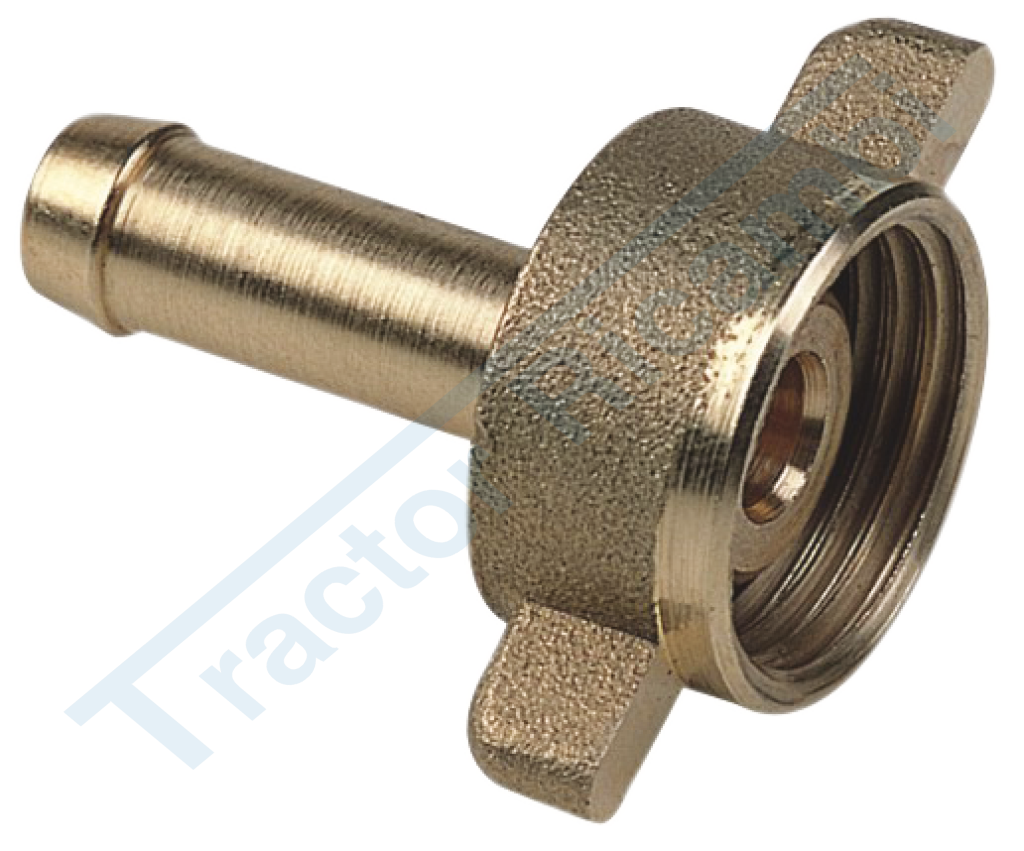 STRAIGHT HOSE ADAPTER WITH FLY NUT