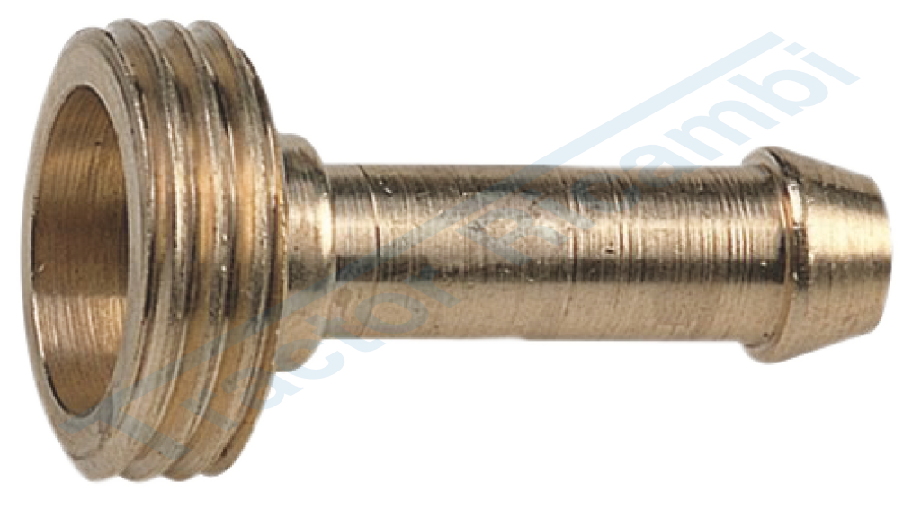 ½ STRAIGHT THREADED HOSE ADAPTER