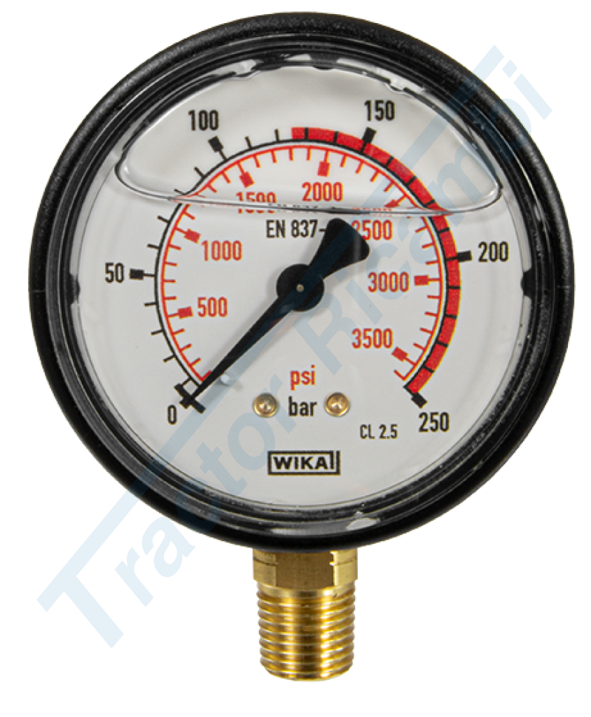 Glycerine pressure gauge