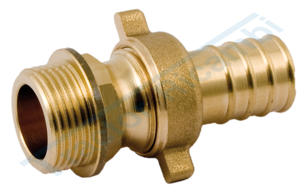 THREE PIECES HOSE CONNECTOR-STRAIGHT