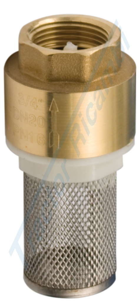 BOTTON VALVE WITH INOX FILTER