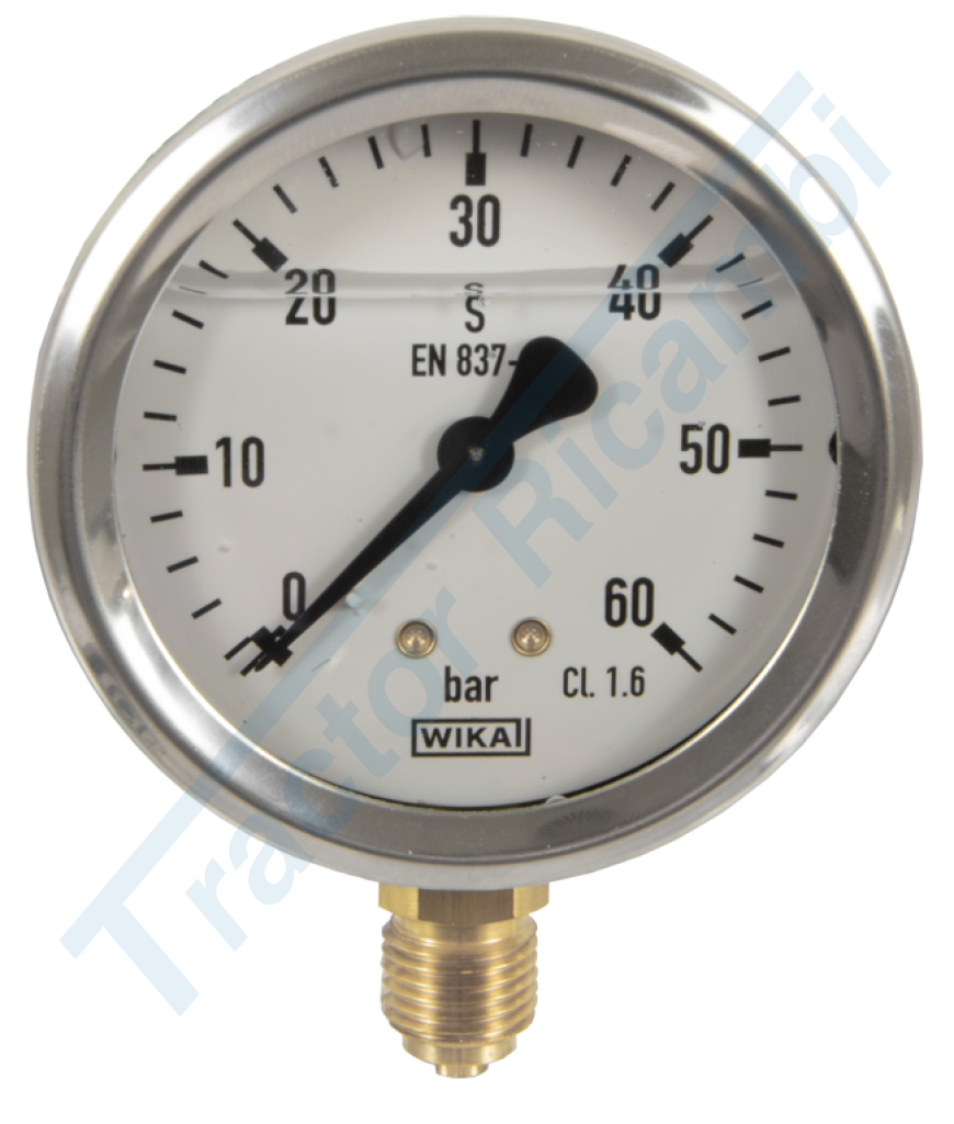 Glycerine pressure gauge