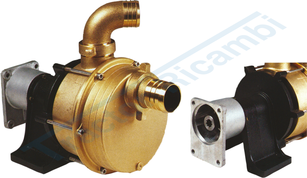 SELF-PRIMING PUMPS IN BRONZE WITH FLANGING FOR HYDRAULIC ENGINES