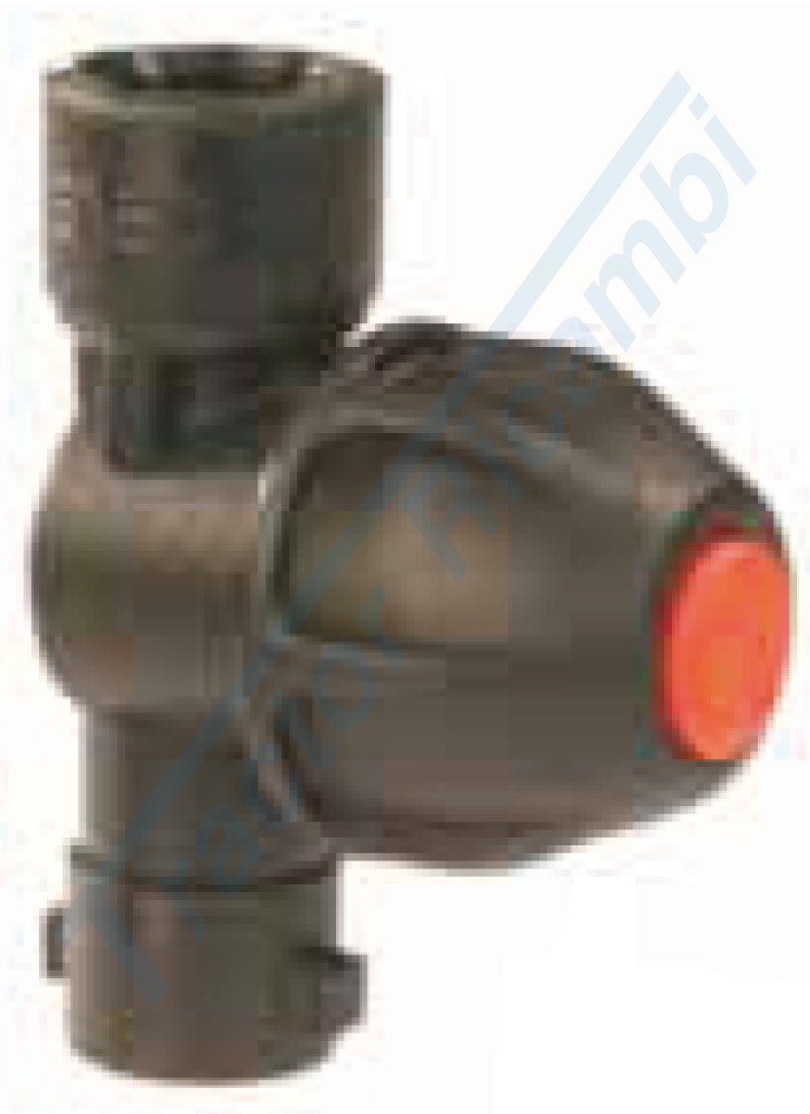 THREADED NOZZLE HOLDER FOR WEEDING WITH DIAPHRAGM CHECK VALVE