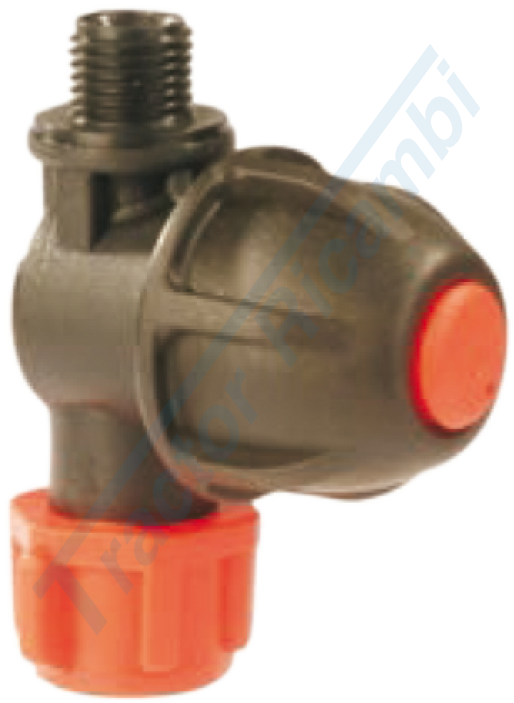 THREADED NOZZLE HOLDER FOR WEEDING WITH DIAPHRAGM CHECK VALVE