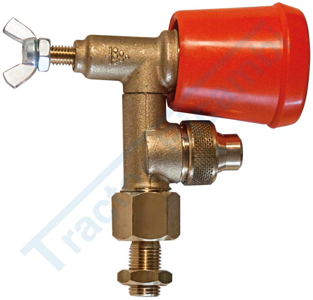 Nozzle holder with turbo and antidrop with steel nozzle