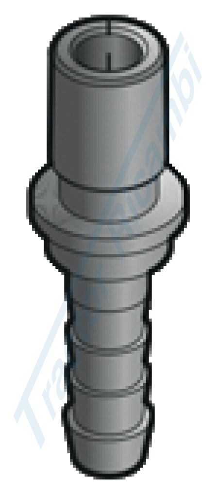 Portagomma per tubo Ø 10 mm