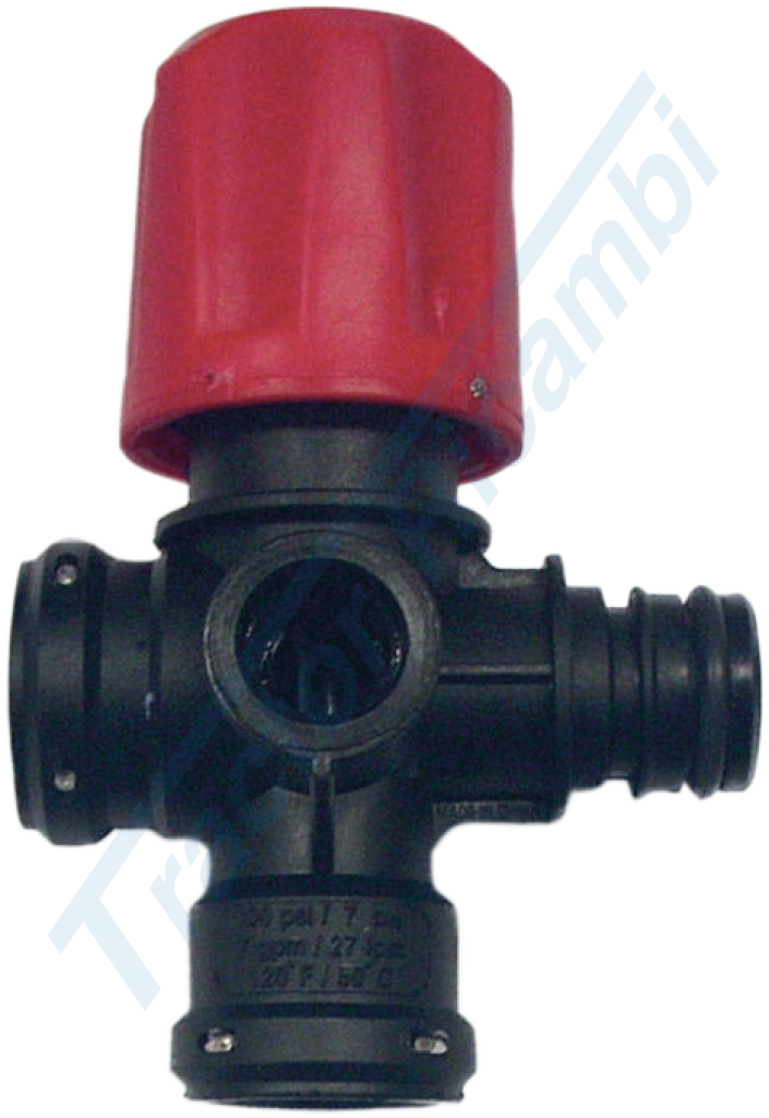 Regulating valve for diaphragm pumps