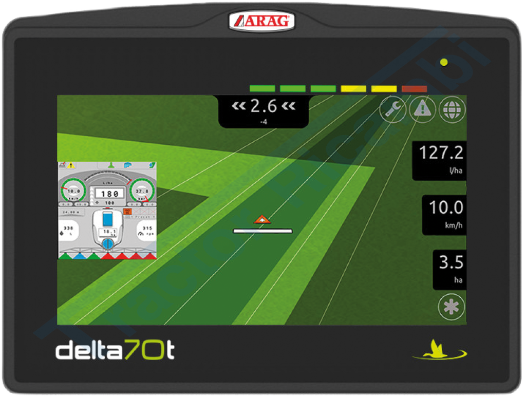 Monitor DELTA 70T con navigatore - ISOBUS