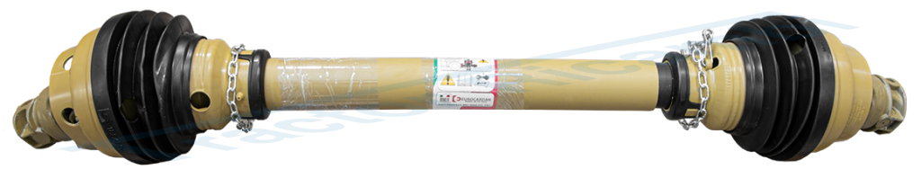 Wide angle PTO drive shaft