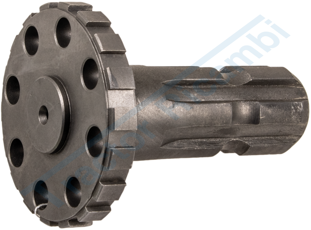 PTO shaft with flange