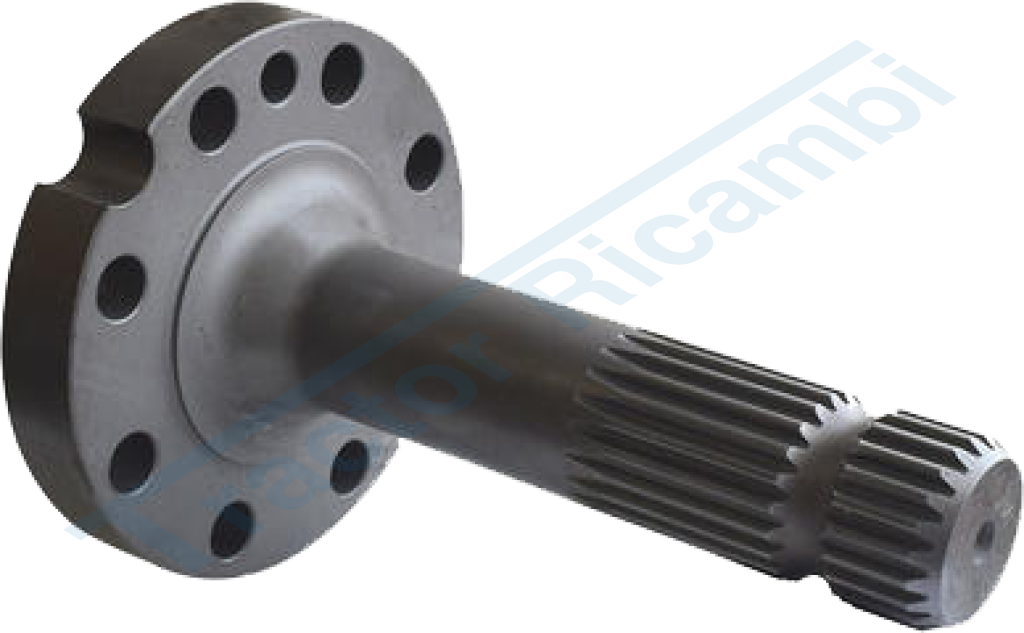 Pto shaft with flange