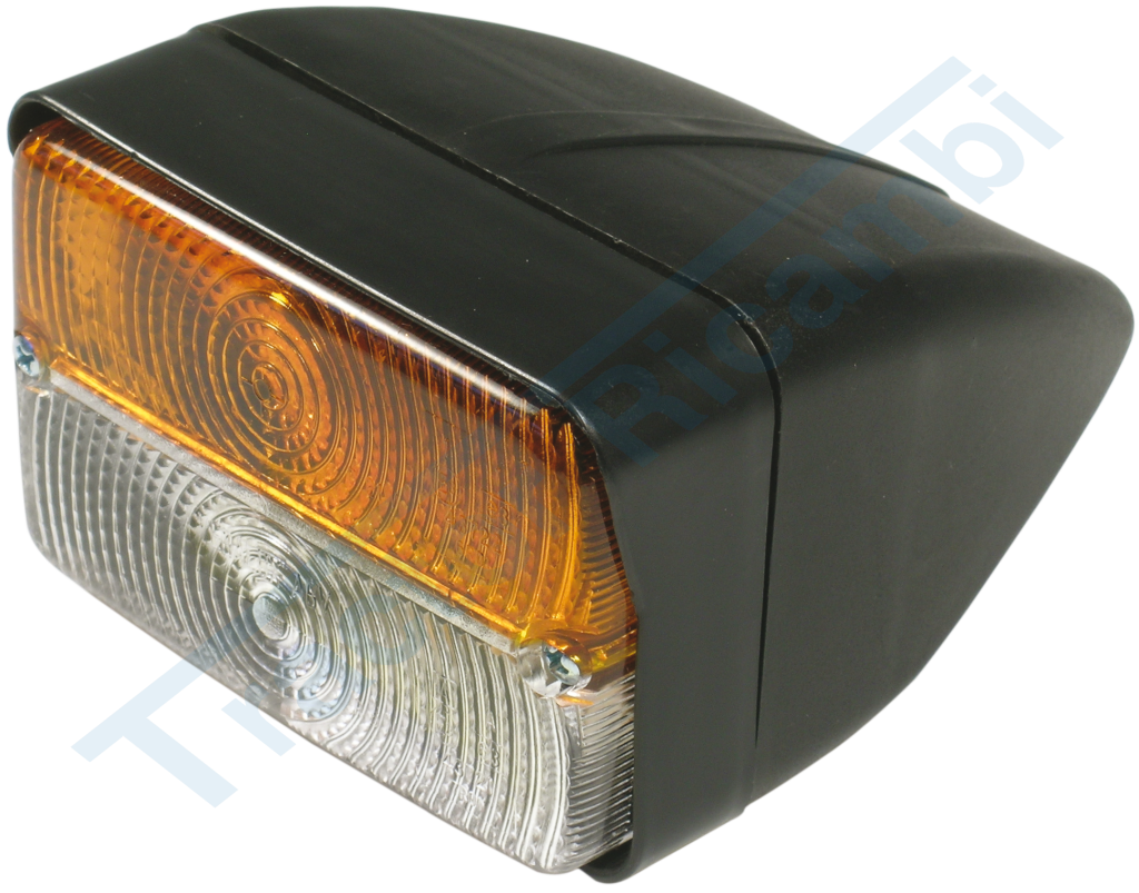 FRONT LIGHT (with 22° slanting base) for LANDINI AND VARIOUS TRACTORS