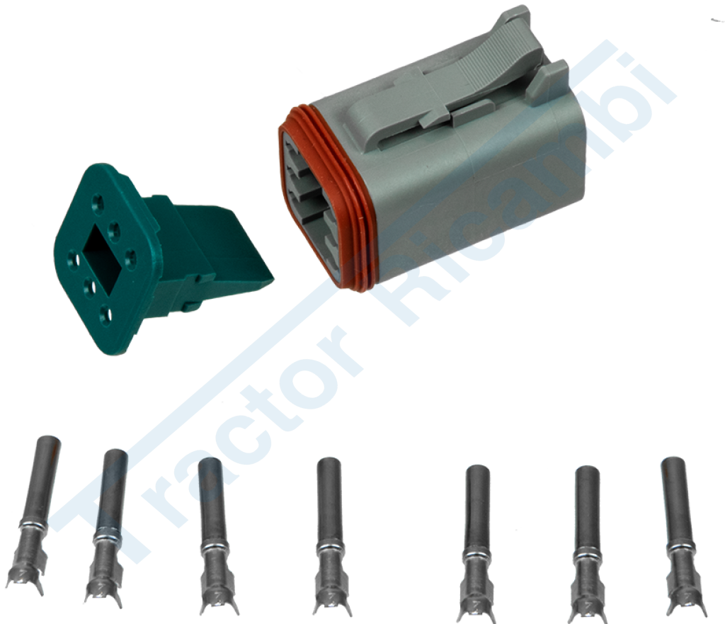 DEUTSCH 6 ways male connector Kit 