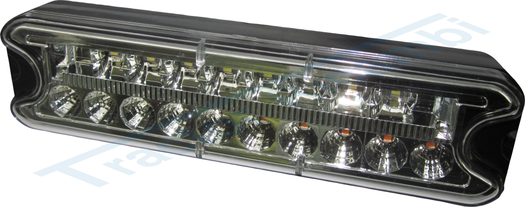 FANALE POSTERIORE A 4 FUNZIONI INCOLORE FULL LED
