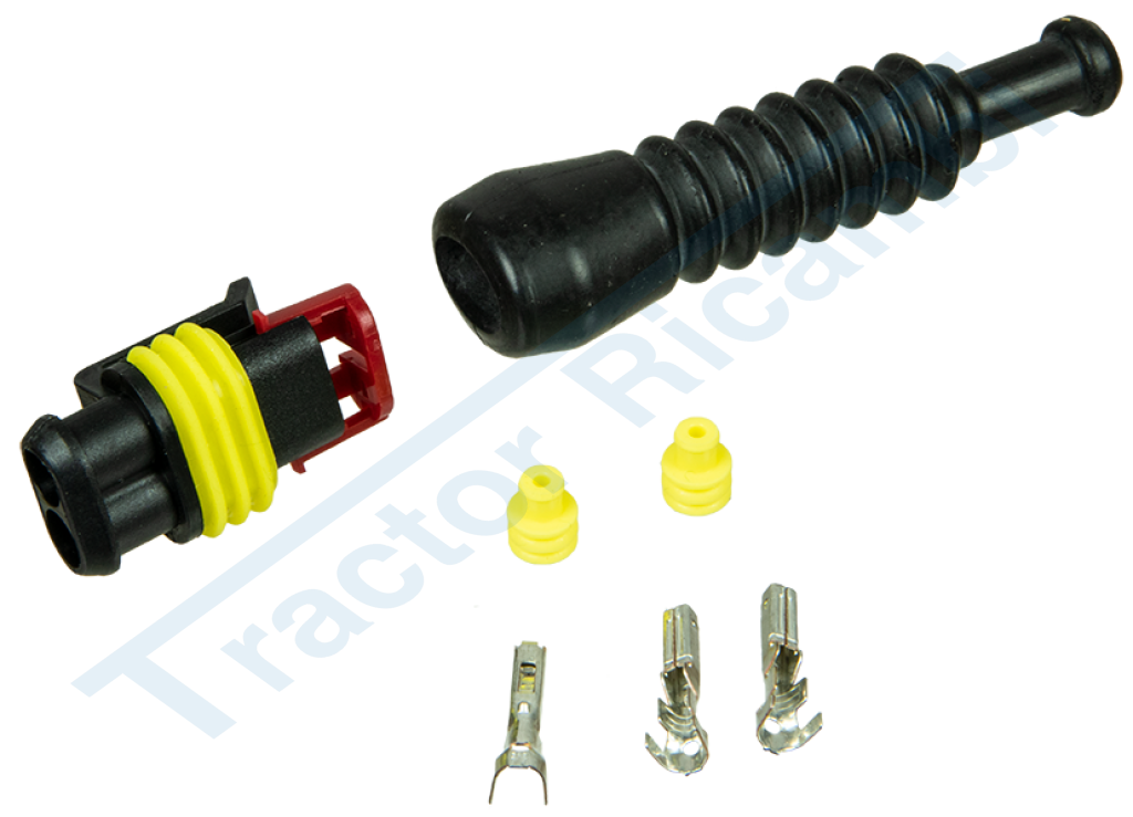 AMP/TYCO 2 ways male connector Kit 