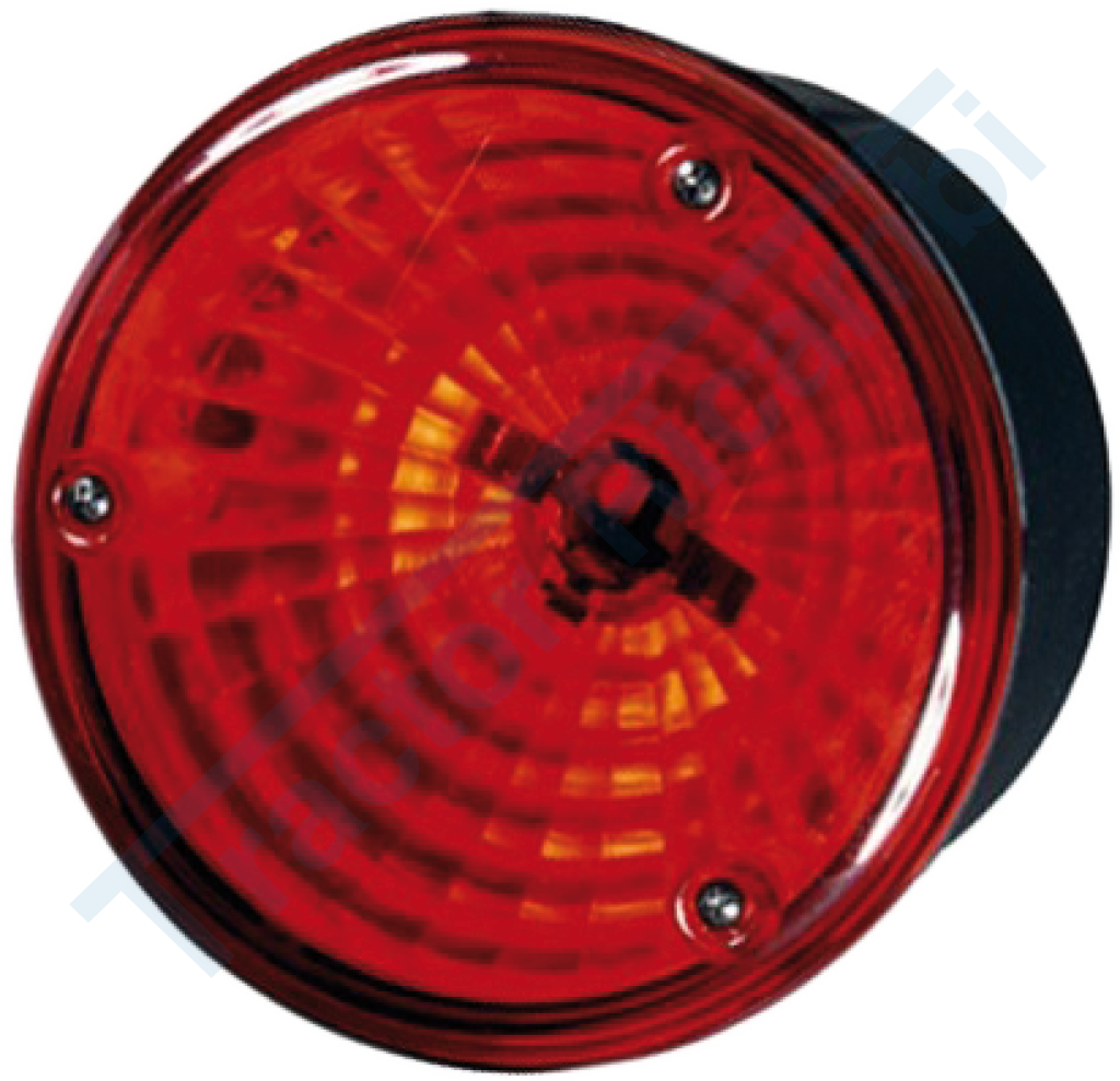 Fanale con luce di posizione posteriore e stop