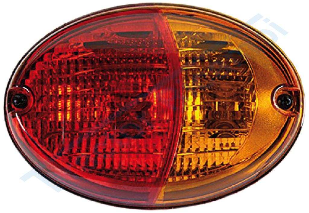 Fanale destro con luce di posizione posteriore stop e indicatore di direzione