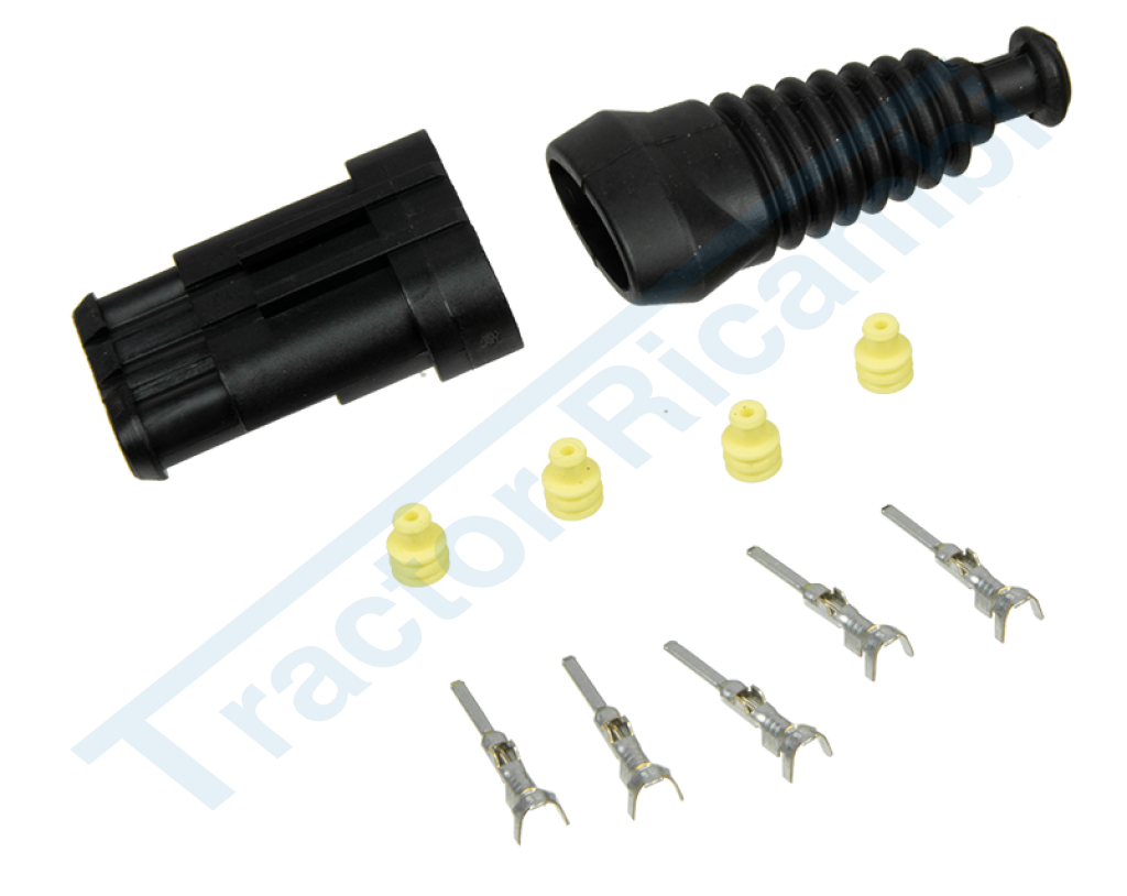 AMP/TYCO 4 ways female connector Kit 