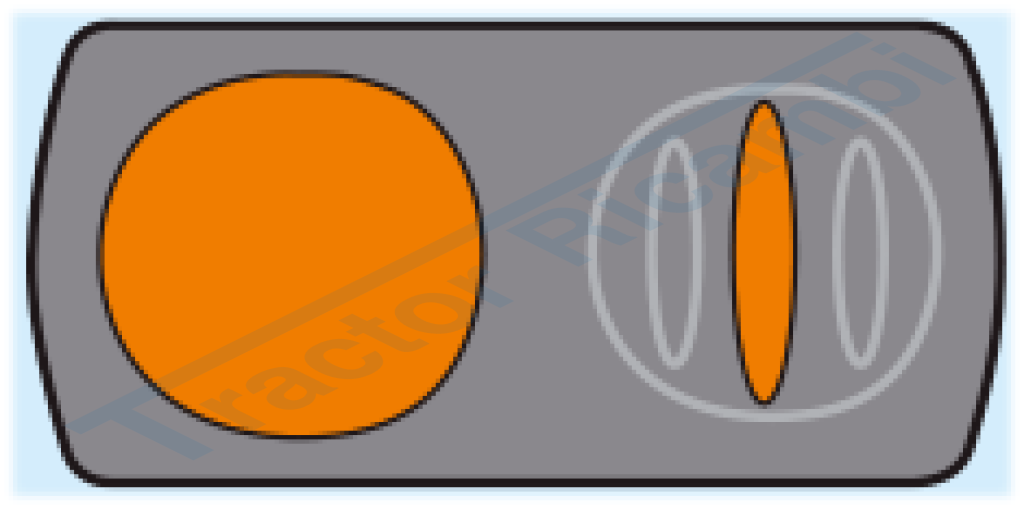 Neutral orange symbol