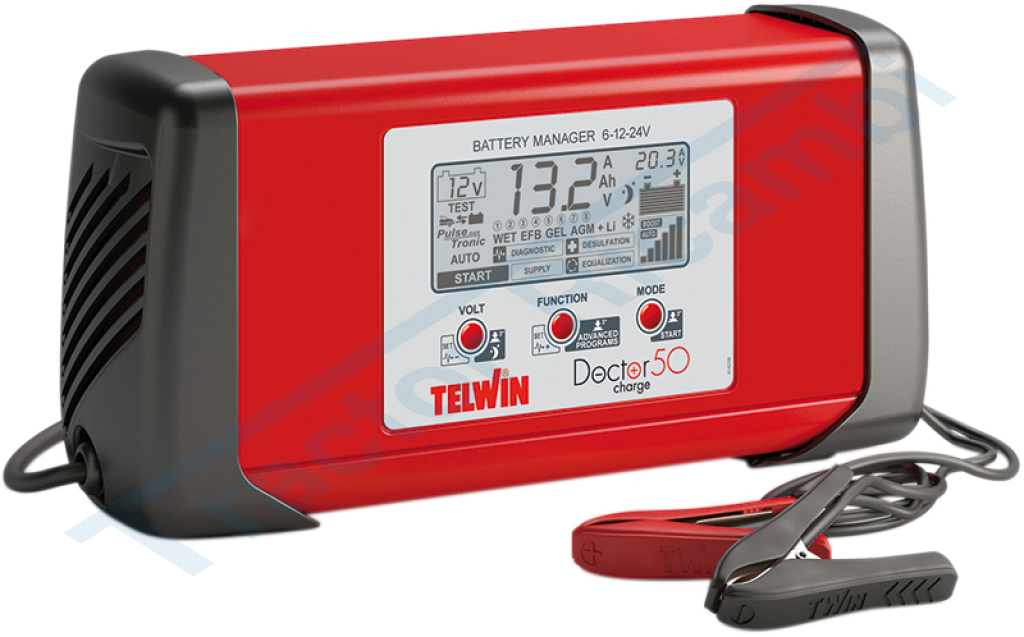 Carica batterie mantenitore 6/12/24V - DOCTOR CHARGE 50