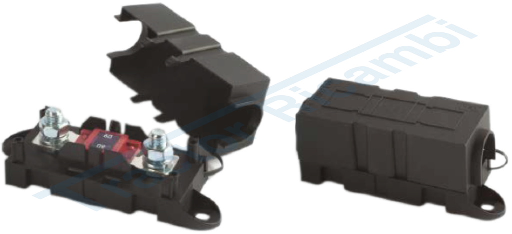 Fuse holder for MEGAVAL fuses