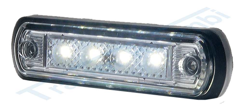 luce d'ingombro LED 12/24V BIANCO 