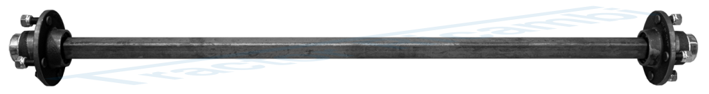 Axle without brake with 6 holes